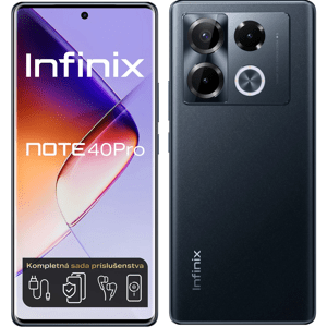 Infinix Note 40 PRO 12/256GB čierny X6850_256RA - Mobilný telefón